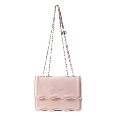 Elegant Pink Chain Shoulder Bag for Women 2024