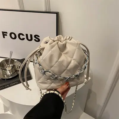 Women's Chain Shoulder Bag 2024 Spring New