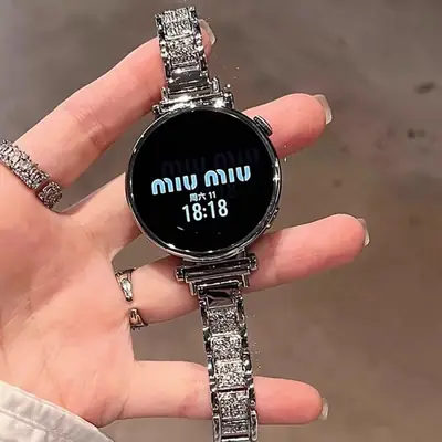 Suitable for Huawei Gt4 Watch Strap, New Gt5/6 Full Diamond Gt3 Women's Watch Strap, Special for Watch 4/3 Pro Watch Strap, 41mm