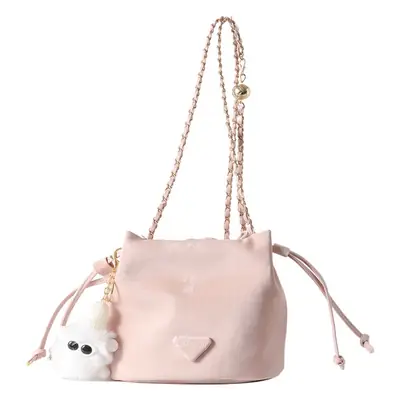 Black Velvet Chain Shoulder Bag for Women 2024