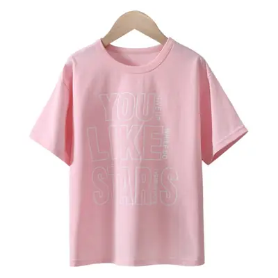 Kids T-Shirt Set "Like a Studs" Grey Round Neck