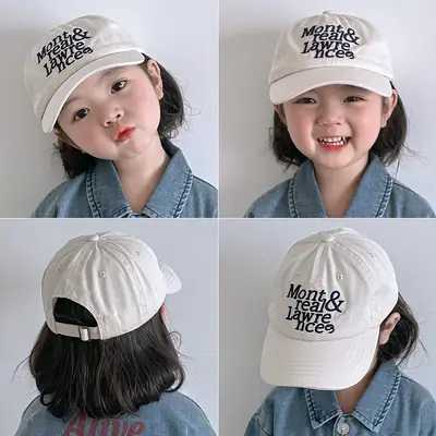 Blue Mont & Feel Laces Baseball Cap for Boys Girls
