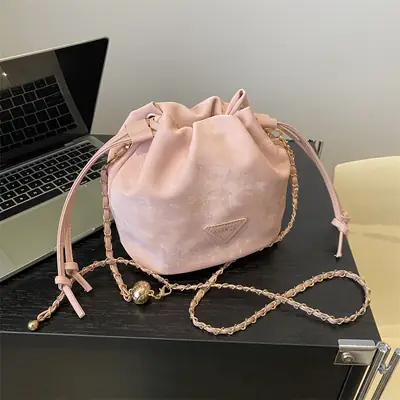 Pink Korean Style Shoulder Bag for Women