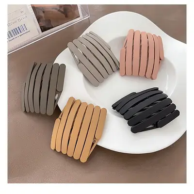 Travel Retractable Headband for Women Face Wash Toothed Hairpin