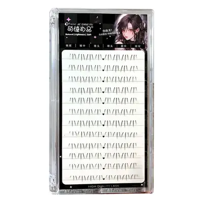 Cute Claws False Eyelashes Transparent Stem 01mm