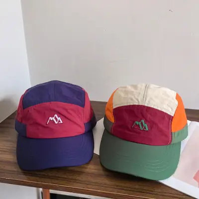 New Mountain Purple Baseball Cap with Logo