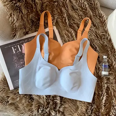 Ultra-thin Seamless Wireless Underwear Women's Nude