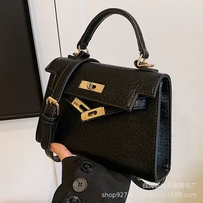 Women's French Style Shoulder Bag Brown 2026