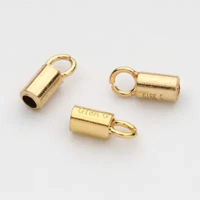 18K Gold Chain Buckle Au750 Clip Buckle DIY Accessories