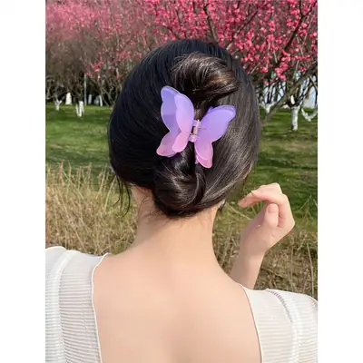 Spring Butterfly Hairpin Clip for Women