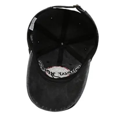 Men Denim Sun Hat with "Bergamo" Logo
