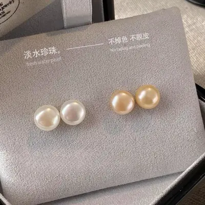 Natural Pearl Earrings for Women 2024