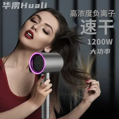 High Power Hair Dryer with Blue Light & Constant Temp