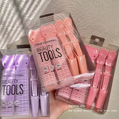 4 Pcs Professional Hair Tools Set Pink