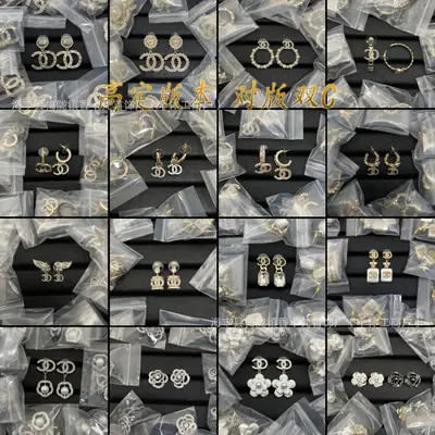 Xiao Xiang Pearl Diamond Earrings Silver Pin Mid-ancient Style