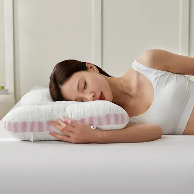 New Air Layer Knitted Light Luxury SPA Massage Pillow 40x60cm