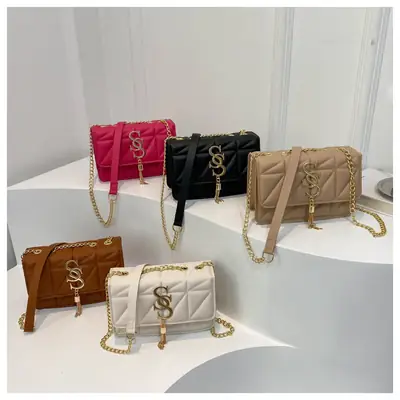 Women's Chain Crossbody Bag 2024 Spring New