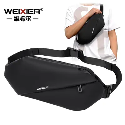 Men's Waterproof Crossbody Phone Bag with Cash Holder