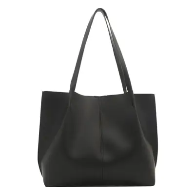 Black Casual Tote Bag for Women 2024