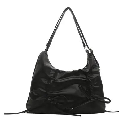Silver Metallic Large Capacity Women's Tote Bag