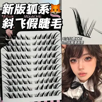 New Oblique Flying Fox Eyelashes for Natural Look
