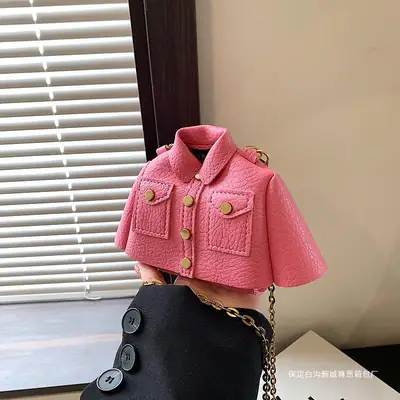 Women's Crossbody Mini Bag Beige Square Design