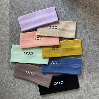 CCC Sweat Absorbent Headband Purple Unisex
