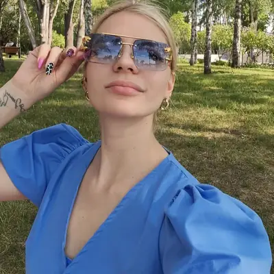 European Leopard Head Metal Sunglasses with Gold Frame