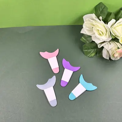 Silicone Eye Makeup Aid Crescent Eyelash Holder