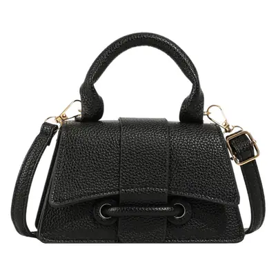 Black Korean Style Shoulder Crossbody Bag for Women