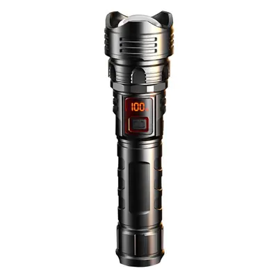 Rechargeable Cross-border Laser Flashlight Multi-Function Digital Display