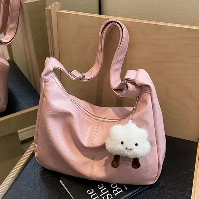 Silver Underarm Bag for Women 2024 New Fashion