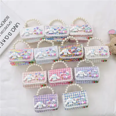 Pearl Princess Cartoon Handbag for Girls