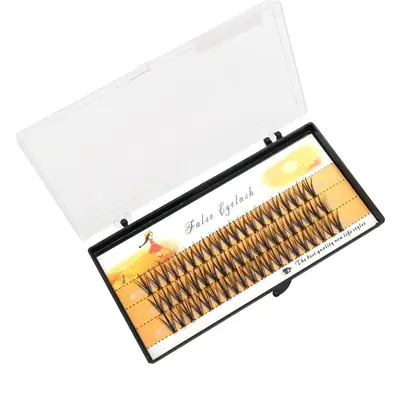 20D Cross-Border False Eyelashes 60 Clusters Hot Melt