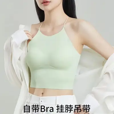 Halter Neck Bra Camisole Style Lightweight Comfortable