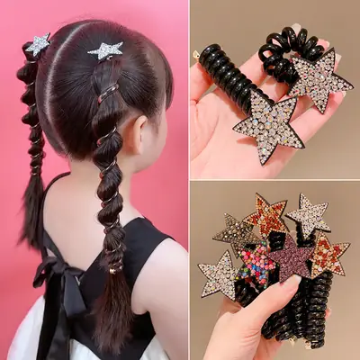Rhinestone Star Hair Accessories for Women
