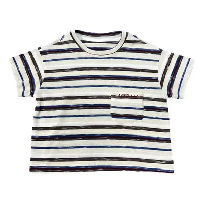 Boys Striped T-Shirt 2025 Kids Casual Shorts Set