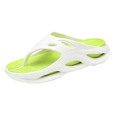 Men's Green White Platform Sandals 5.0 CM Thick