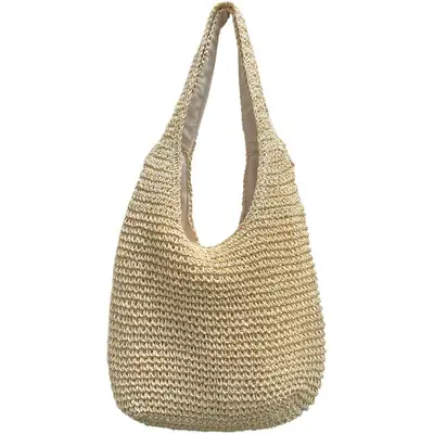 2026 Summer Straw Woven Shoulder Bag Large Capacity
