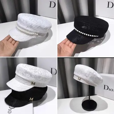 Lace Cap for Girls Summer Japanese Style Net Red Cap