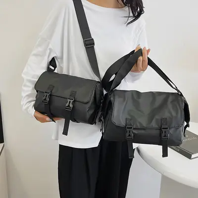 Wholesale Crossbody Messenger Bag Grey Large Capacity