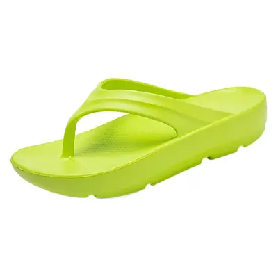 Men's Black EVA Cross-Body Flip Flops 4.0cm Thick