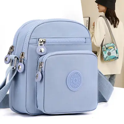 Small Korean Style Crossbody Bag for Women Macaron Color