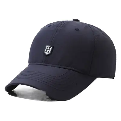 Men's Navy Blue Baseball Cap with Logo