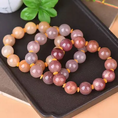 Factory direct supply natural violet 16mm bracelet round beads for men and women handicrafts wholesale