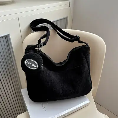 Korean Style Shoulder Bag Women Green 2024 Spring
