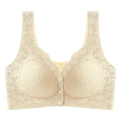 Non-marking Rimless Vest Bra for Middle-aged Women Large Size