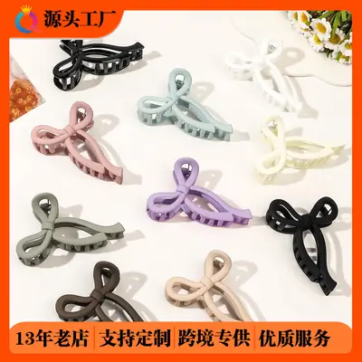 Qiyue Cross-Border Bow Hairpin Women's Clip Shark Clip