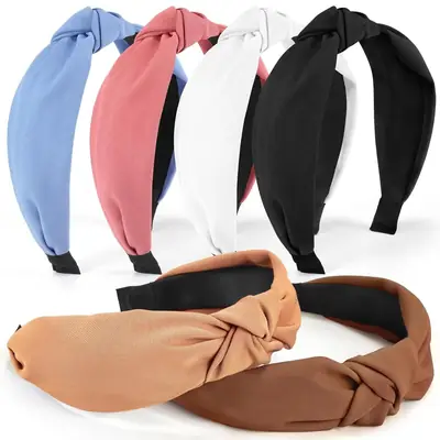 Three-State Knotted Headbands for Women Summer 2024