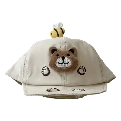 One Pan Korean Baby Cap Spring Autumn Ins Soft Eaves